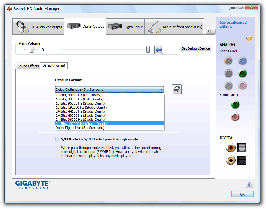 realtek high definition audio driver for windows 7