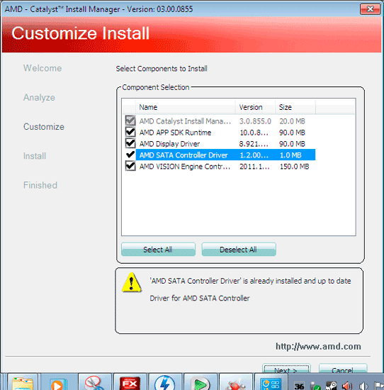 amd sata controller driver update windows 7